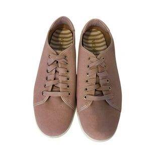 Vionic Women’s 10 Brinley Pink suede Walking Sneakers Shoes comfort clubhouse